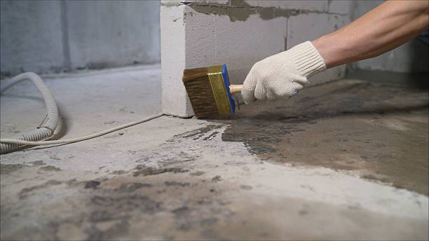 Crawl space vapor barrier installation in Mount Cory, OH